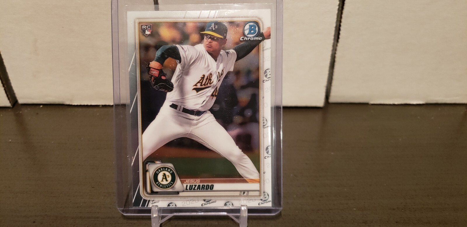 Jesus Luzardo RC Lot 2020 Topps Bowman Oakland A's Без бренда - фотография #3