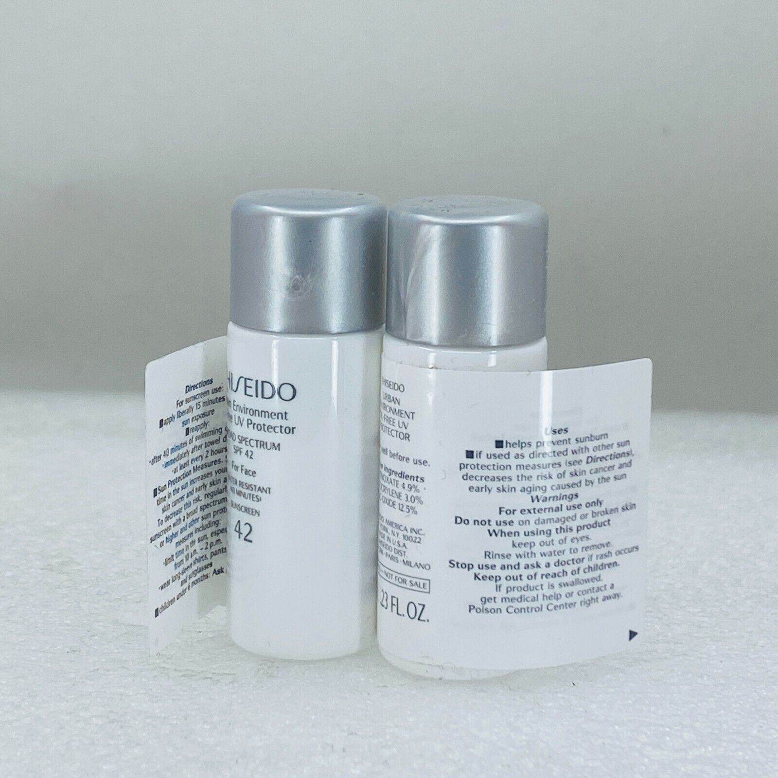 Shiseido Urban Environment Oil-Free SPF 42 Sunscreen Anti Aging 0.23oz(lot 2)NIB Shiseido - фотография #2