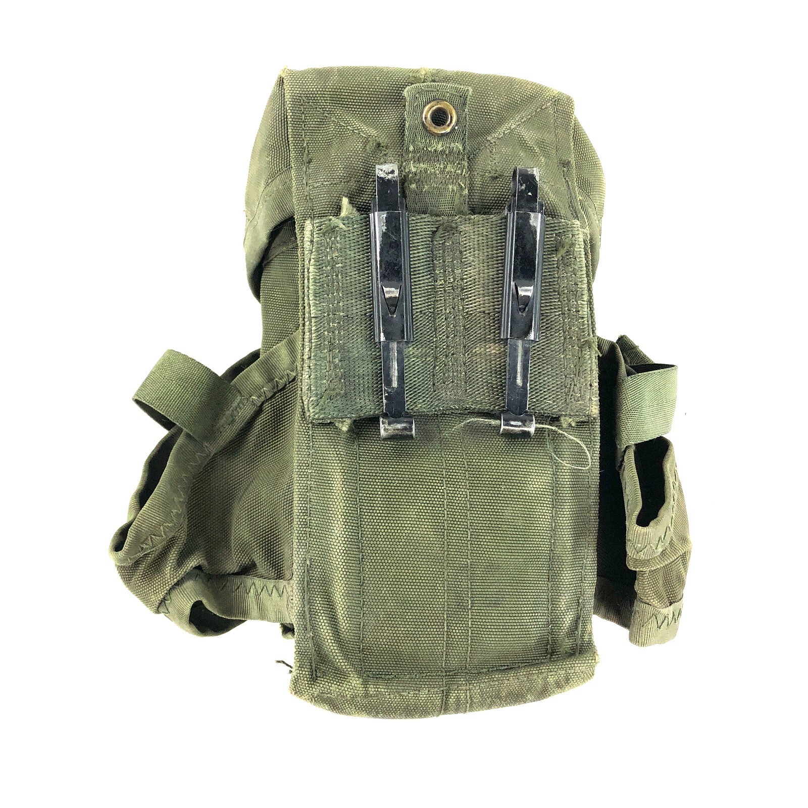 5 USGI M1972 Small Arms Ammunition Cases Vintage ALICE Ammo Pouches Без бренда 8465-001-6482 - фотография #4