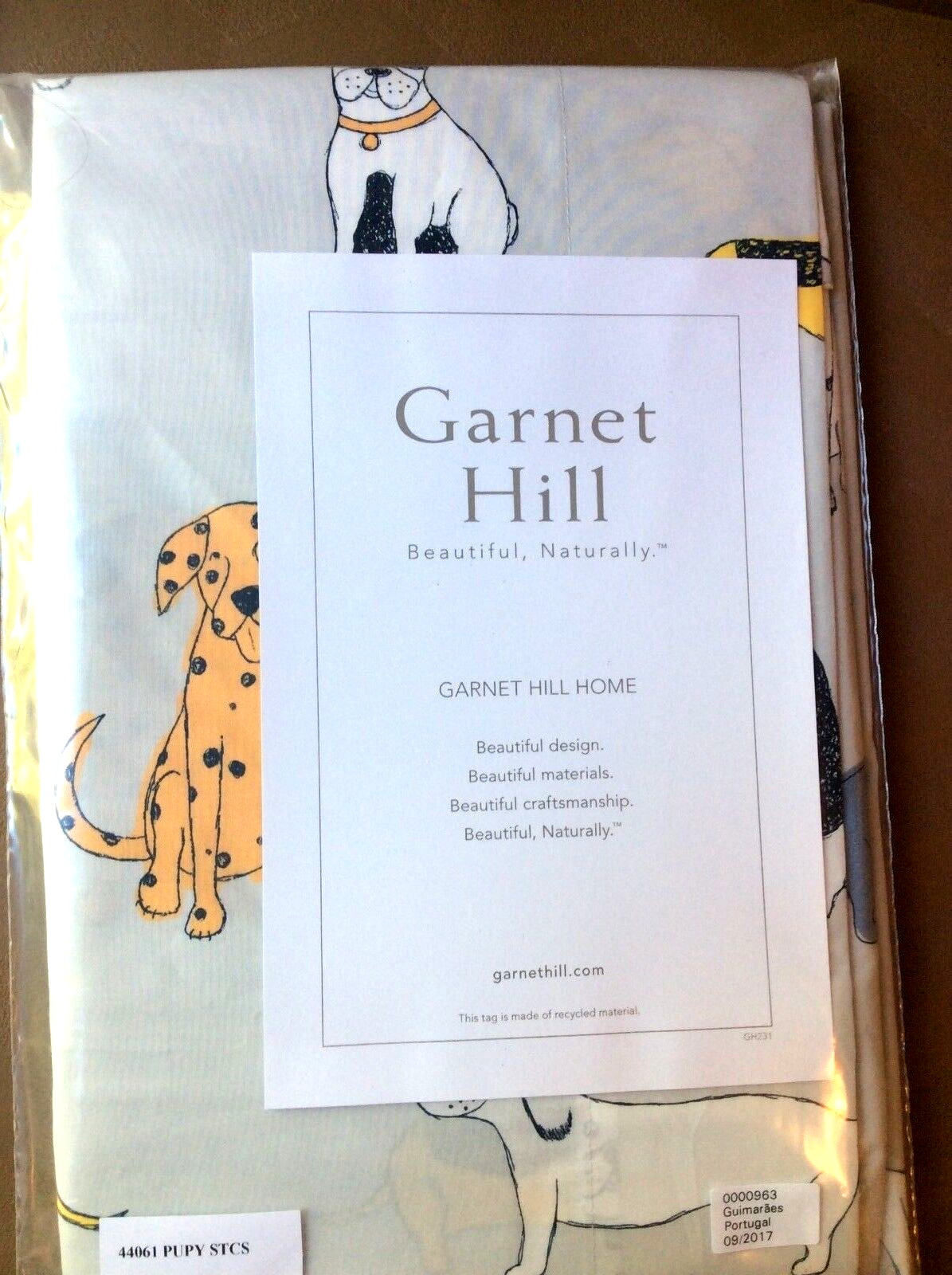 Garnet Hill SET 2 PILLOWCASE cover holiday gift school dog puppy party birthday Garnet Hill PILLOW CASE cover - фотография #6