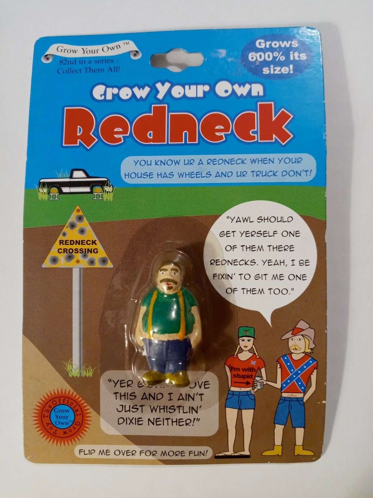 Grow Your Own Redneck Carded Toy NEW Lot of 4 grow your own - фотография #2