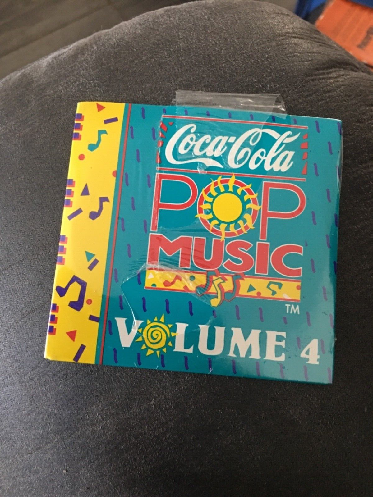 1991 COCA COLA 3" Mini POP MUSIC ~ CD~ Volume 4 Coca-Cola