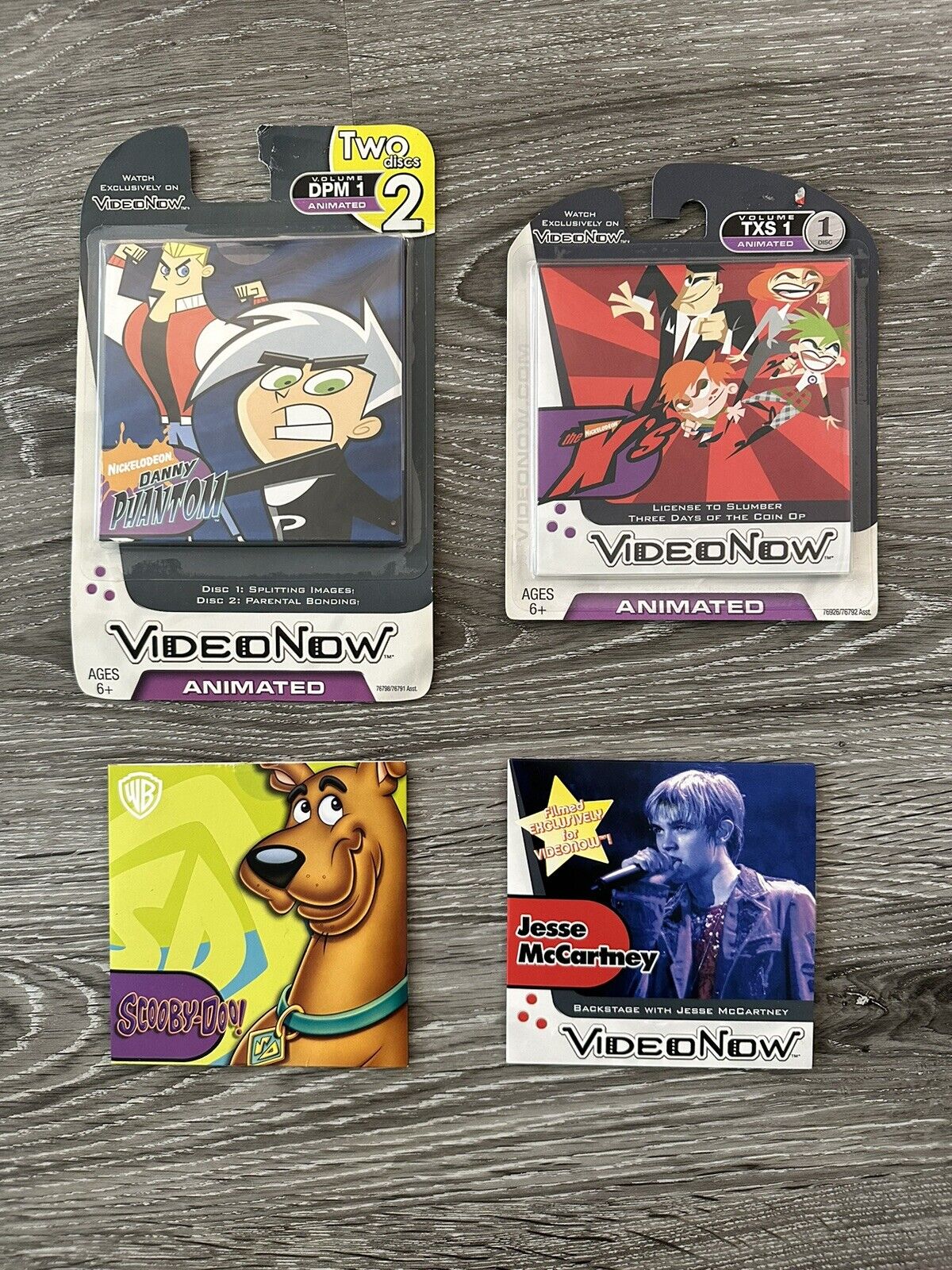 Video Now Color Animated Cartoon 2-Disc Packs Lot Danny Phantom The X’s Scooby VideoNow DPM1 - фотография #2
