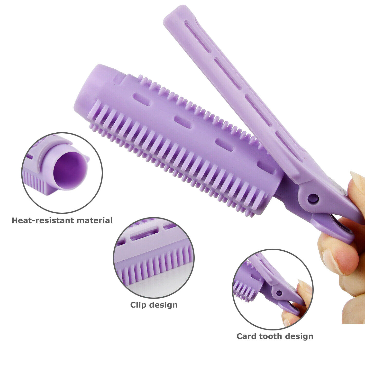 6PCS Volumizing Hair Root Clip Curler Roller Wave Fluffy Clip Styling Tool Women Unbranded Does Not Apply - фотография #3