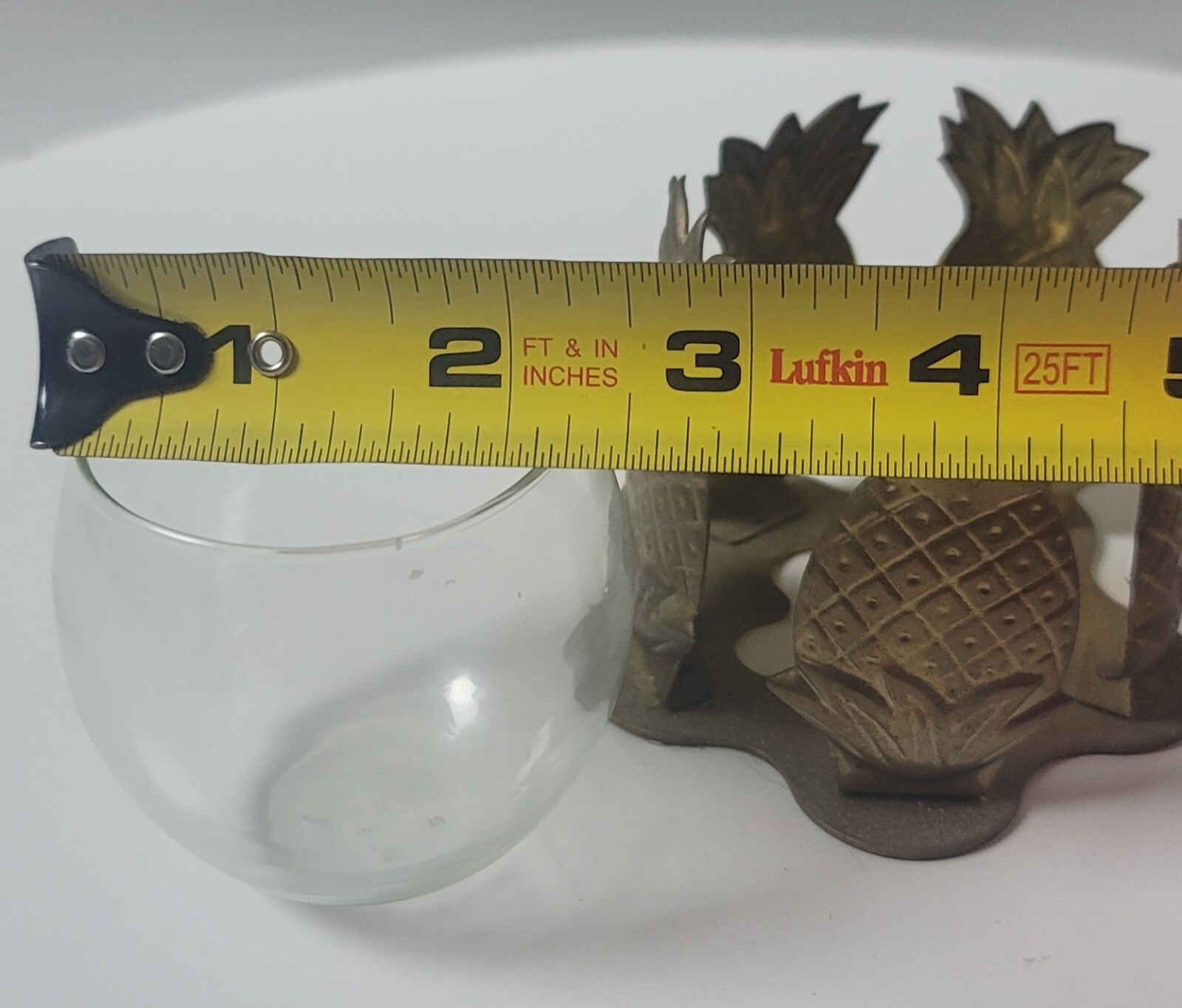 Interpur Brass Pineapple Votive Candleholders - Set of 2 Interpur - фотография #9