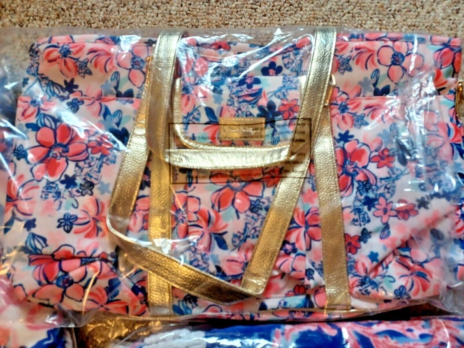 NWT SET LILLY PULITZER INSULATED TOTE BAG,2 BEACH TOWELS,1 COSMETIC POUCH PURSE  Lilly Pulitzer - фотография #9