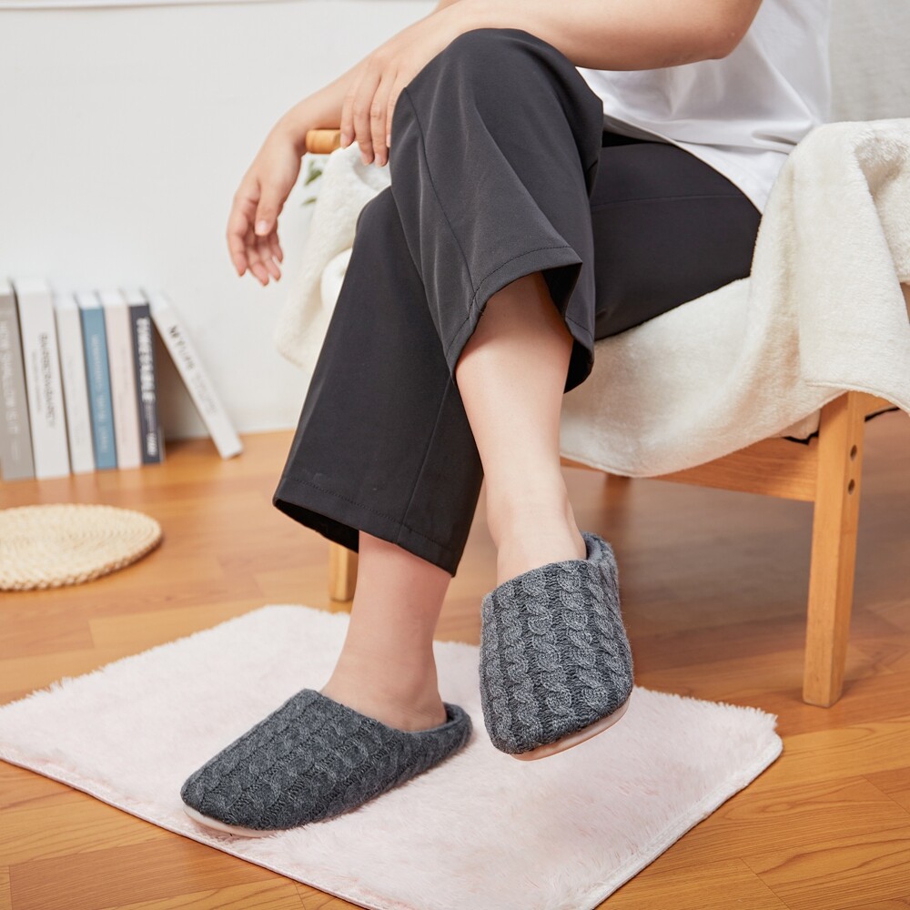 Indoor Winter Warm Slippers Men Women Couples House Non-slip Soft Shoes Home Unbranded - фотография #2