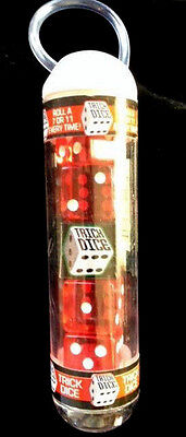 TRICK DICE: LOT OF 6 TUBES (2 trick dice/2 standard dice in each tube) FREE SHIP Без бренда - фотография #3