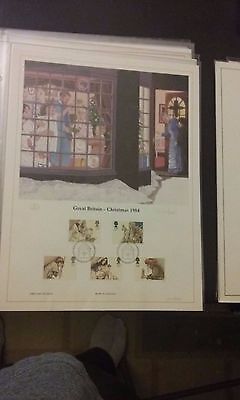 1983-88 Great Britain Lithograph Limited Edition - Christmas Без бренда - фотография #3