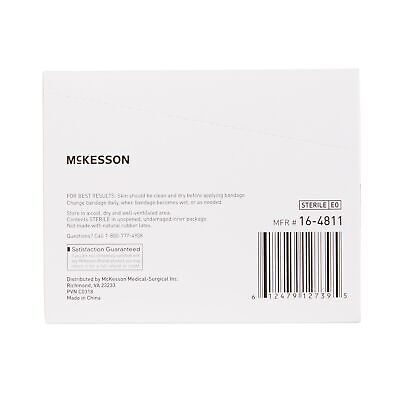 400 McKesson Adhesive Bandages 1" x 3" Flexible Fabric Band Aid Strips 16-4811 McKesson 16-4811 - фотография #4