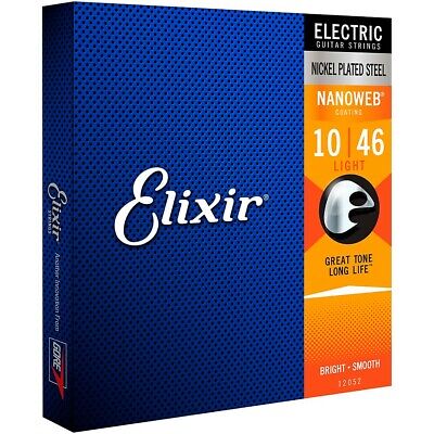 Elixir Nanoweb Electric Guitar Strings, Light (10-46) 3-Pack Elixir 12052-3PK-KIT - фотография #4