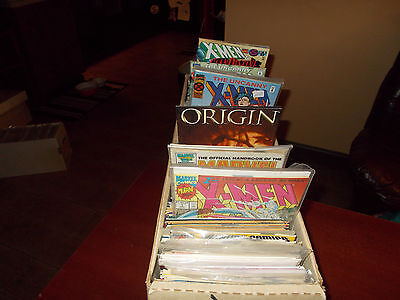 Lot of 50 Different ALL X-Men Comic Book Titles Wolverine Uncanny Grab Bag Gift Без бренда