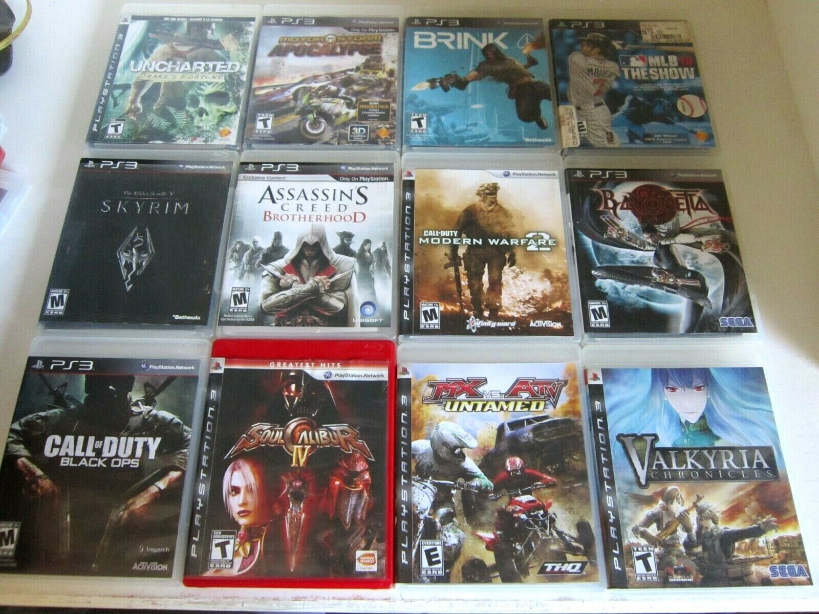 Lot of 42 Playstation 3 Games, Most are in excellent cond. Some New not opened. PlayStation Sony PlayStation 3 - фотография #2