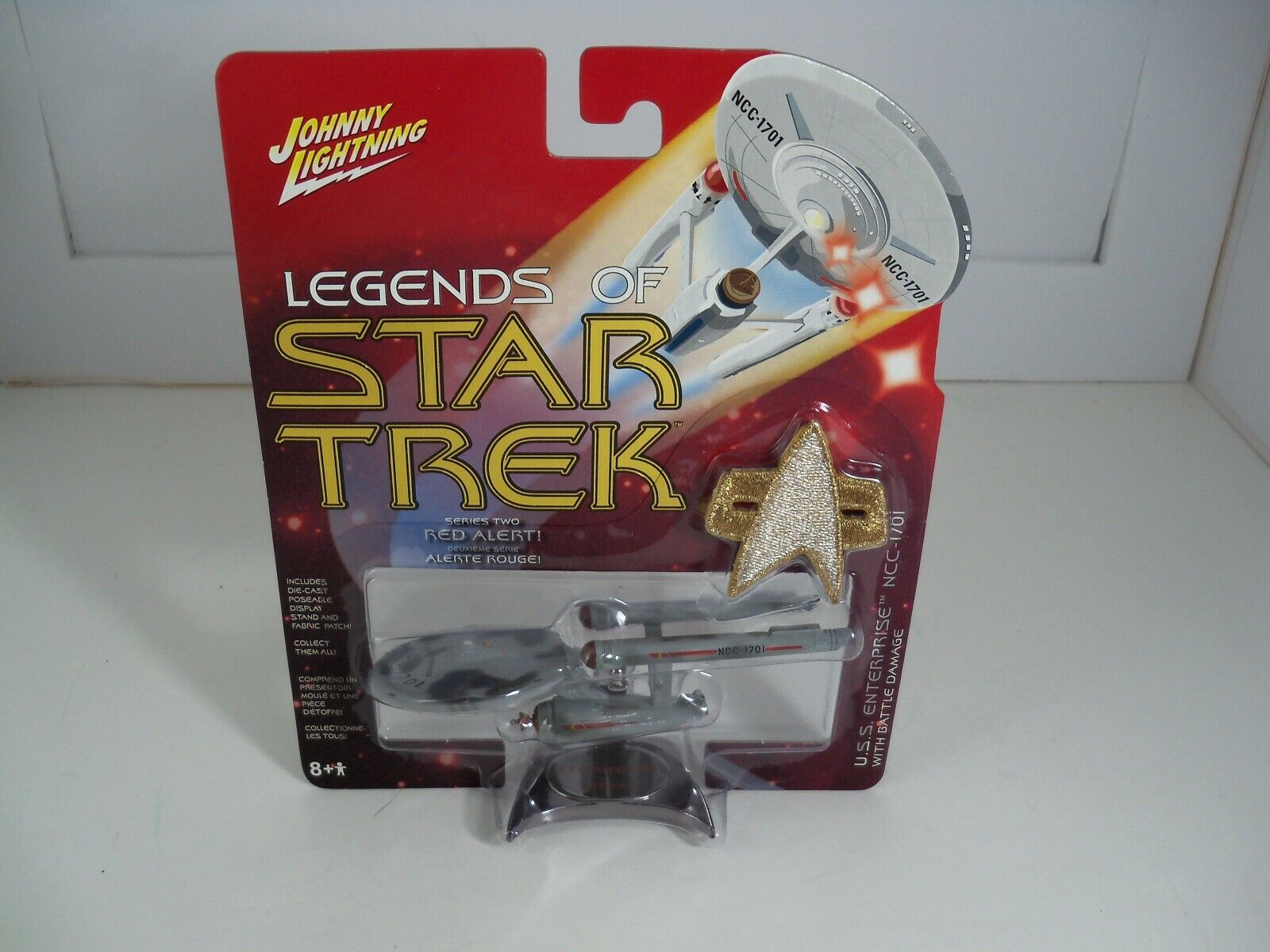Johnny Lightning Legends of Star Trek Series 2  Lot Set of 4 Ships NEW Johnny Lightning - фотография #6