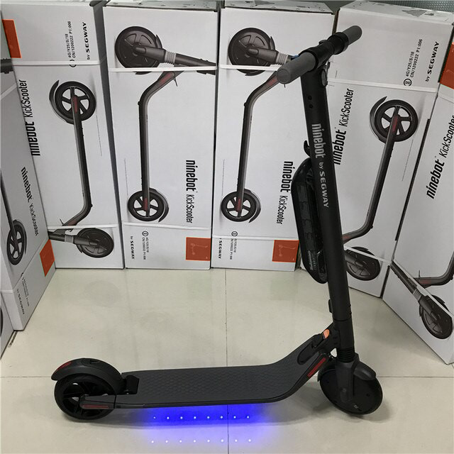 Segway Ninebot ES4 Lightweight Foldable Electric Kick Scooter, Big Battery Segway Does Not Apply