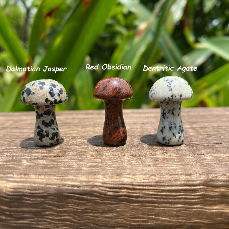 Wholesale! 50pcs Mixed Natural Crystal mini mushrooms Reiki Healing Gift Без бренда - фотография #11
