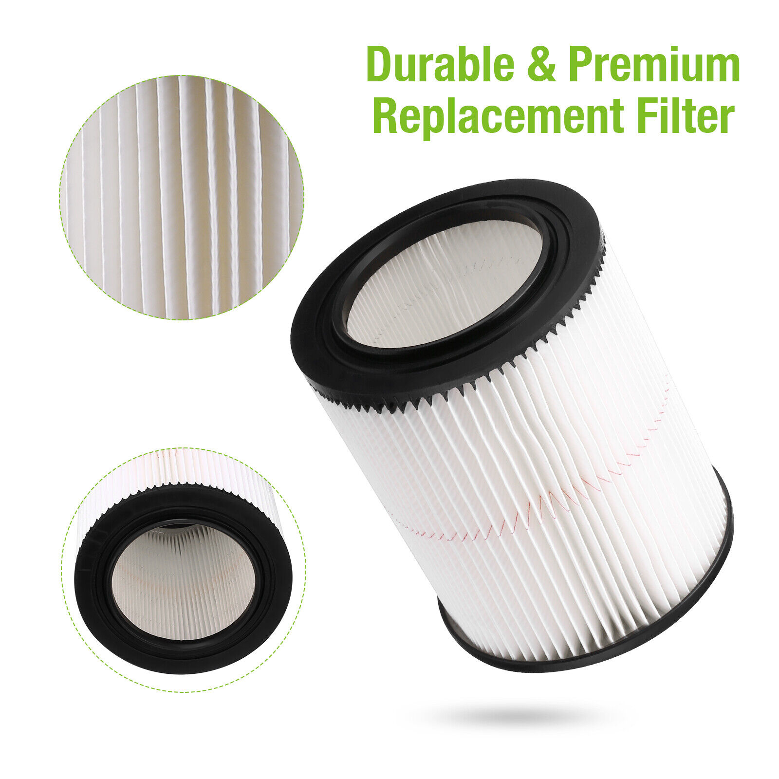 2xReplacement Cartridge Filter for Shop Vac Craftsman 9-17816 Wet Dry Air Filter Housmile - фотография #7
