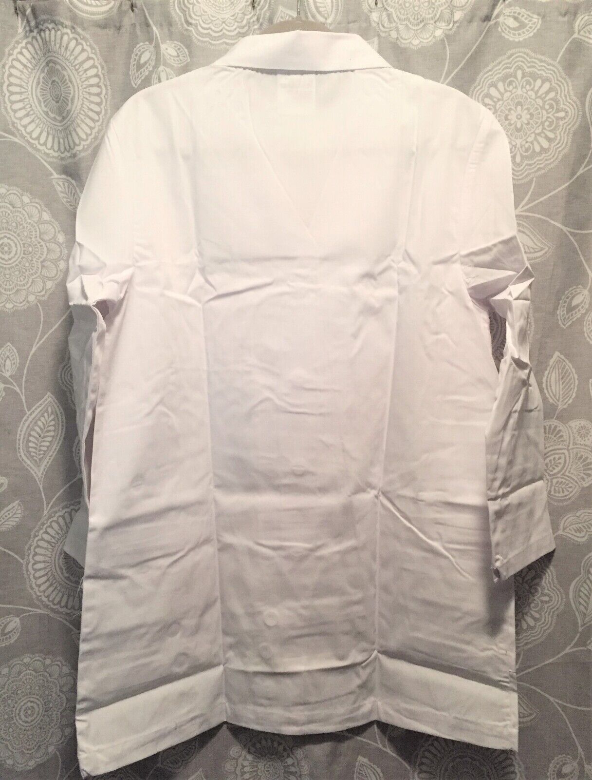 White Lab Coats All-Heart Women's Skimmer Length Size Med 3 Pockets - Lot of 2! Allheart NA - фотография #3