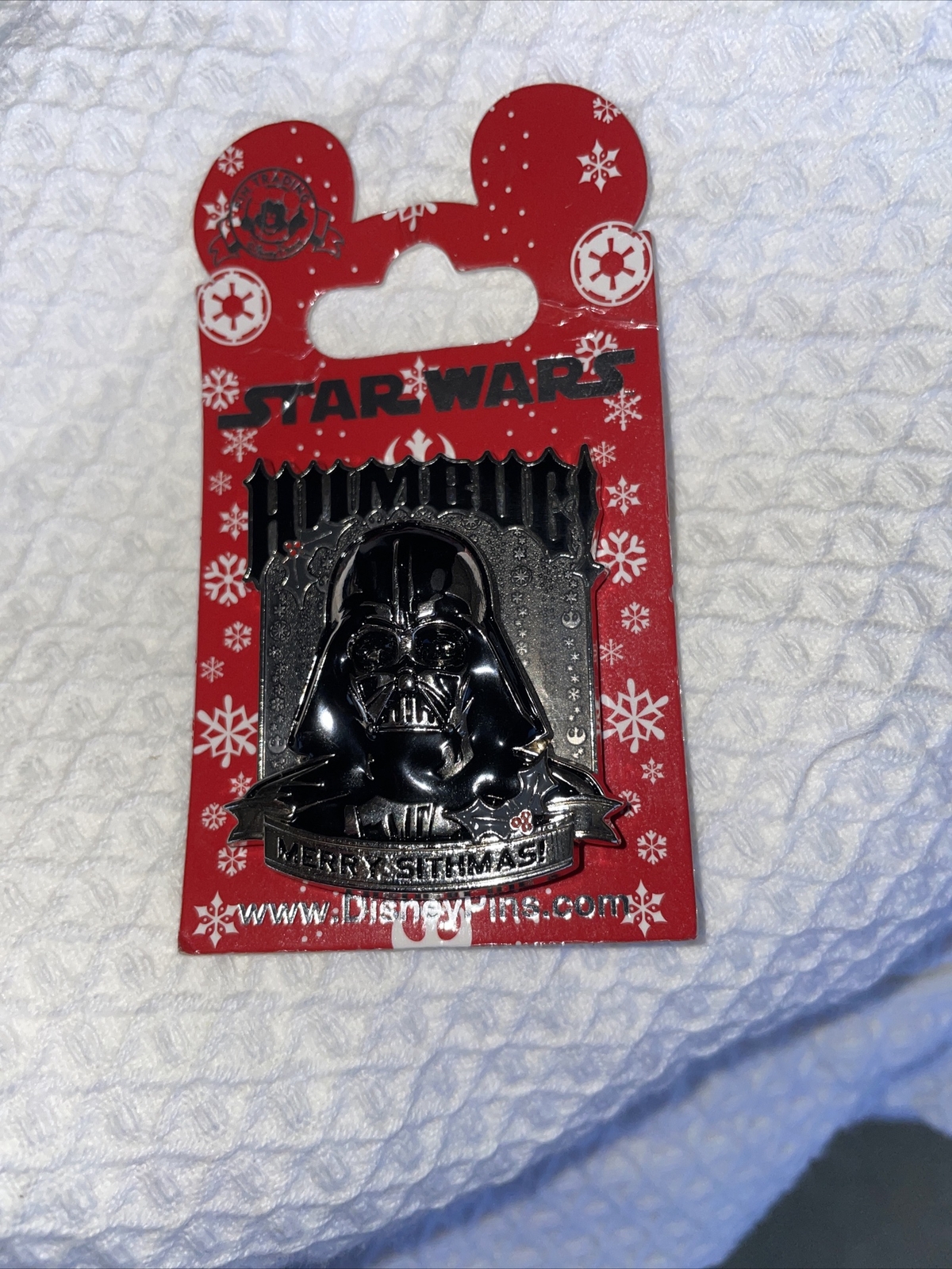 Disney WDW Star Wars Darth Vader Merry Sithmas Humbug Pin 2014 Disney