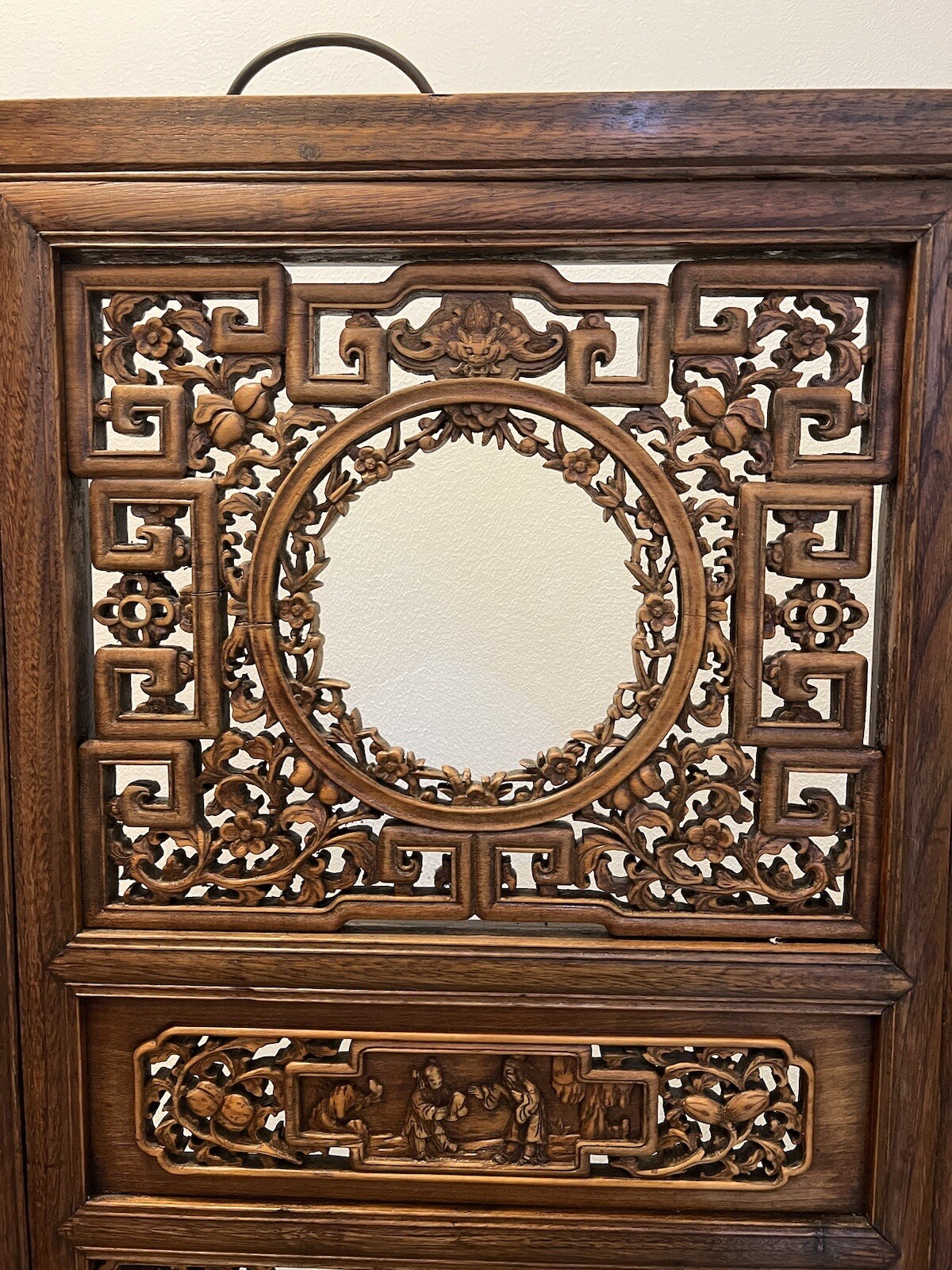 CHINESE HARDWOOD SCREEN HAND CARVED ORIENTAL FURNITURE Без бренда - фотография #3