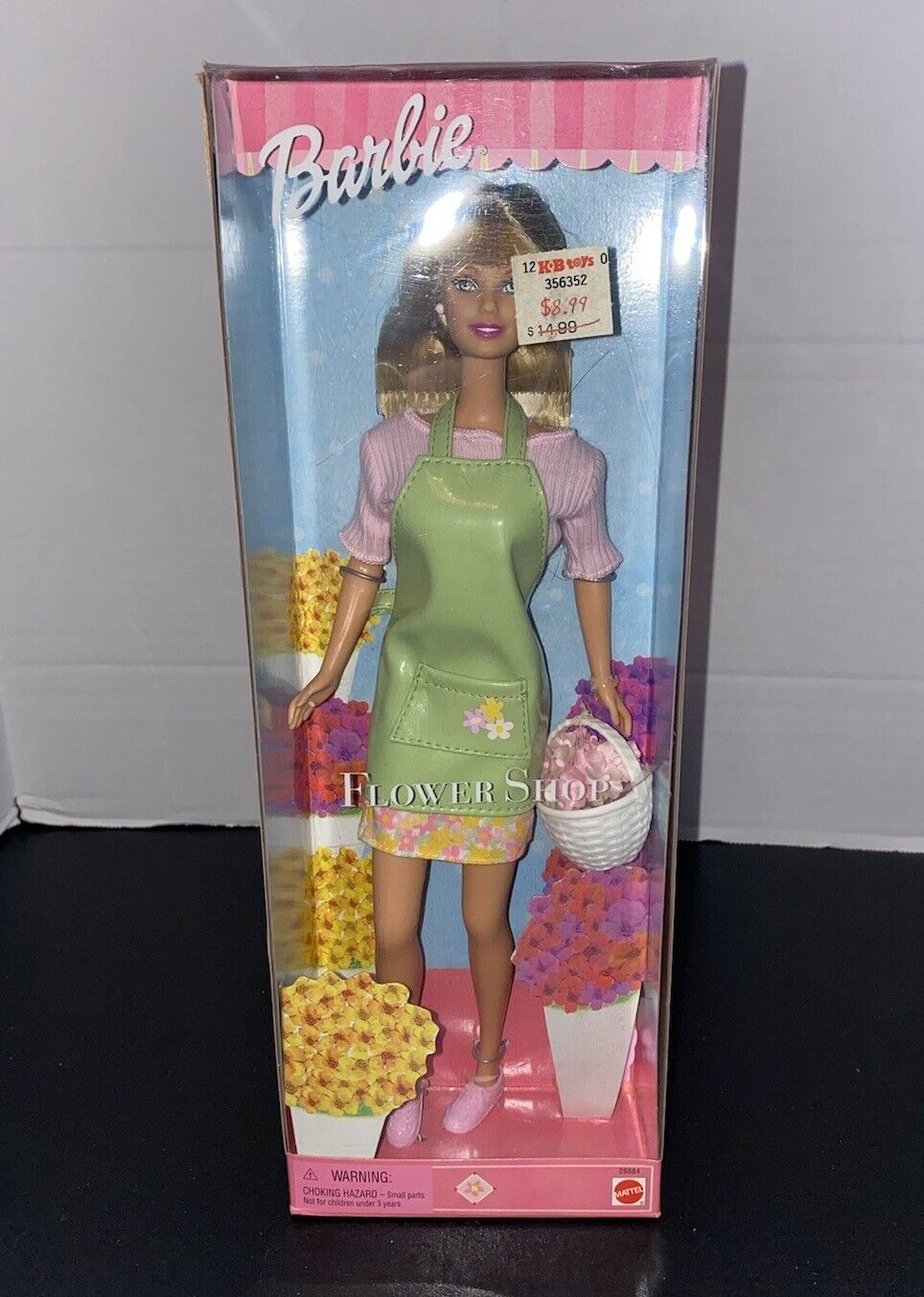 Rare Vintage Mattel 1998 Flower Shop Barbie - Blonde Doll -  New In Box Mattel - фотография #2