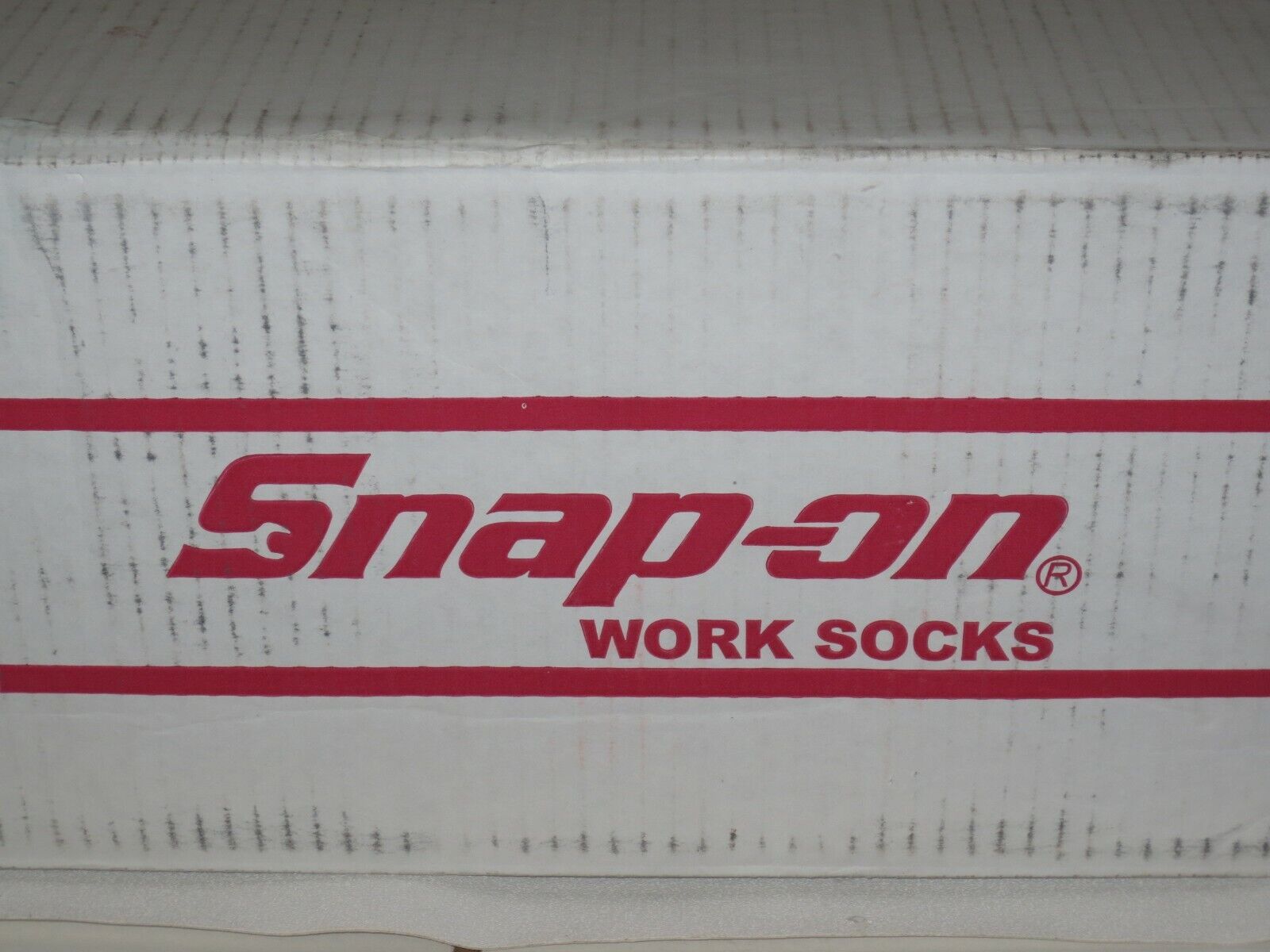 12 Snap-On Crew Socks Men's WHITE LARGE ~ FREE SHIP ~ MADE IN USA 12 PAIRS *NEW* Snap-on - фотография #8