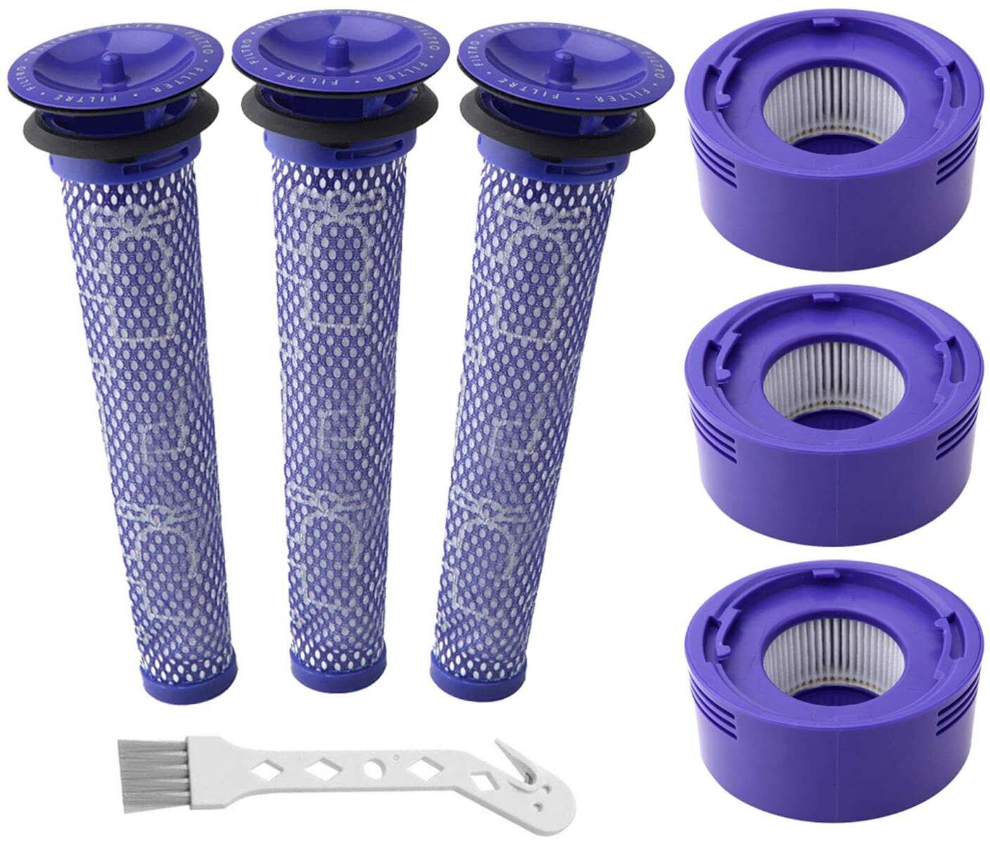 6 Pack Filter Replacement for Dyson V7 V8 Animal and V8 Absolute Cordless Vacuum Housmile