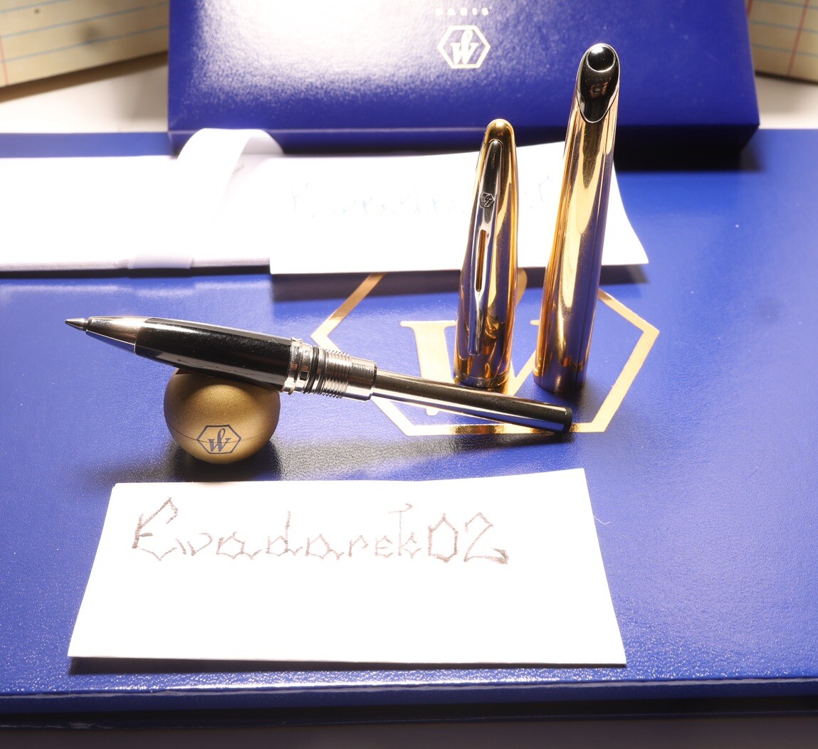 Waterman CARENE Rollerball Meridian Pink Gold Edition, Rare, LOOK Waterman - фотография #3