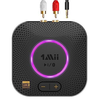  B06S+ Bluetooth 5.2 Receiver, HiFi Bluetooth Audio Adapter w/LDAC, aptx HD &  Does not apply Does Not Apply