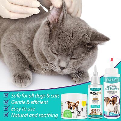 Dog Ear Cleaner 3PCS Dog & Cat Ear Cleaning SolutionPet Ear Wash Cle... SUPSERSR Does not apply - фотография #4