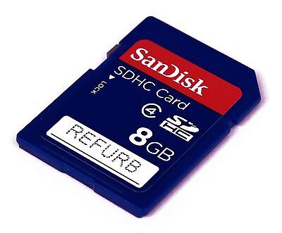 LOT 10x SanDisk SD 8GB SDHC memory card 8 G 8G GB HC, REFURB SanDisk SDSDB008G10PK, SDSDB008GB35 - фотография #3