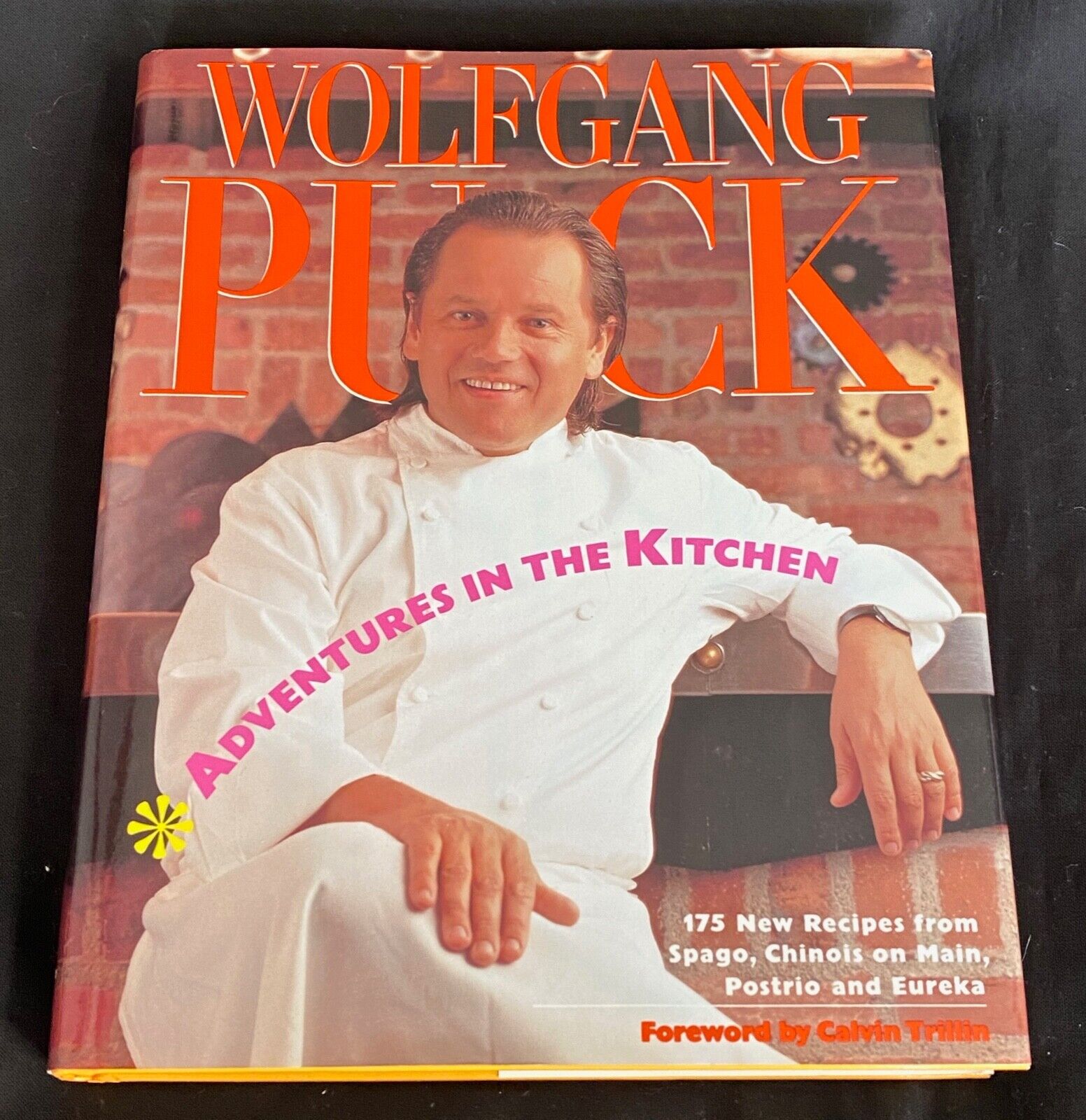 WOLFGANG PUCK SIGNED "SPAGO" APRON + "ADVENTURES IN THE KITCHEN" BOOK Без бренда - фотография #4