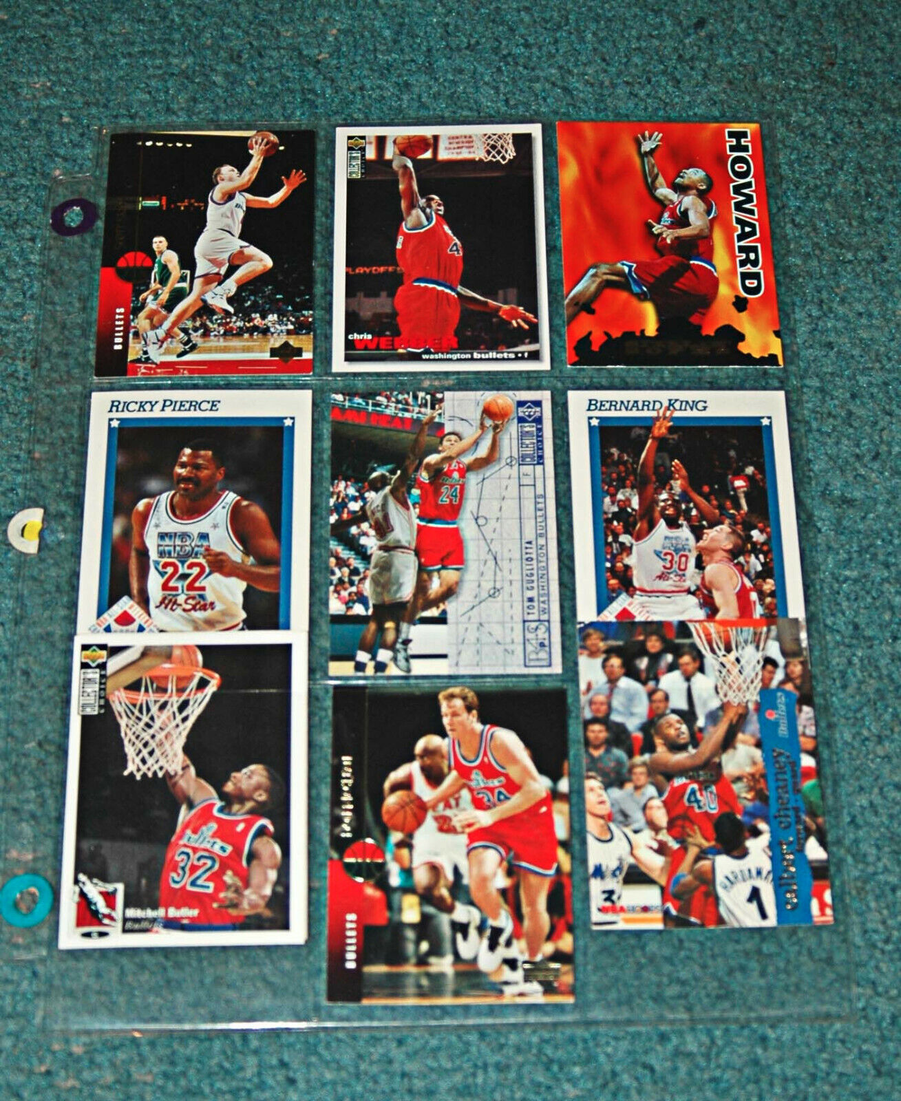 Upper Deck Topps Basketball Cards LOT 1992 - 1998 (63 Pieces VGC) Estate Find Без бренда - фотография #10