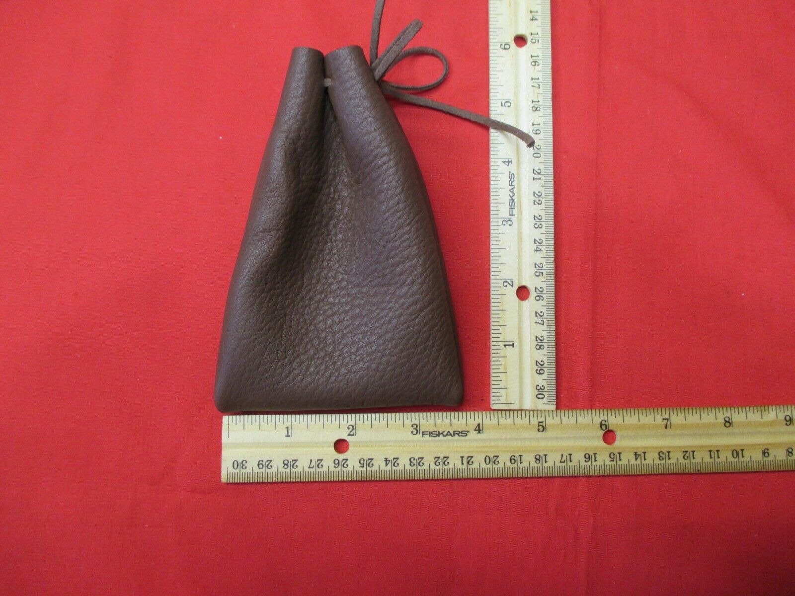 3 GENUINE NEW ZEALAND DEERSKIN Drawstring Pouches, Coins, Hunting, MIsc Use   Handmade Does Not Apply - фотография #3