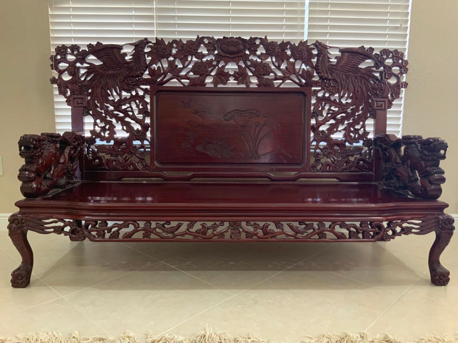 Chinese Antique Solid Rosewood Furniture Living Room Set Без бренда - фотография #2