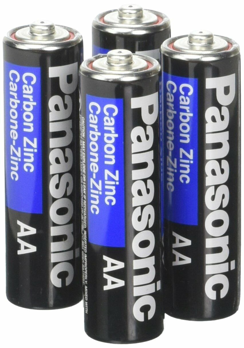 8x Panasonic AA 1.5V Batteries Heavy Duty Power Carbon Zinc Double A Battery Panasonic UM-3NPA/4B - фотография #2