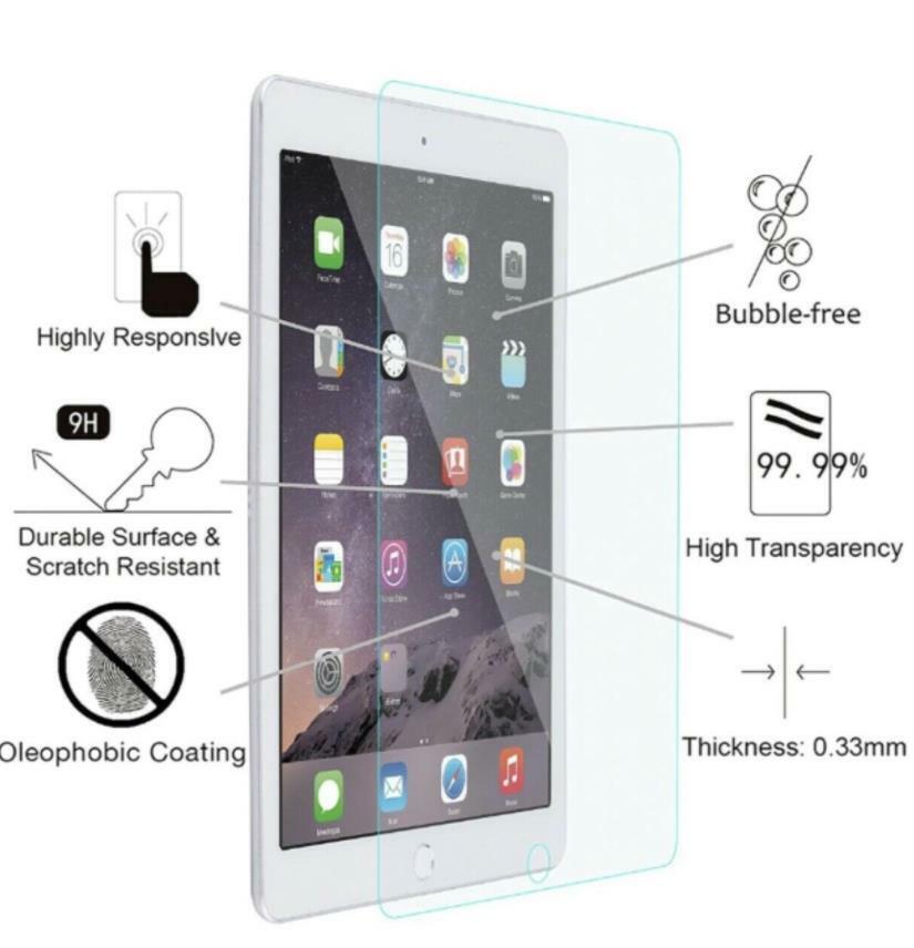 [2-Pack]Tempered GLASS Screen Protector for Apple iPad 8th Generation 2020 10.2 UCI Does Not Apply - фотография #3