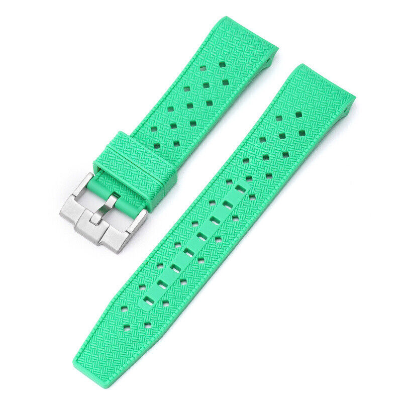 22MM Watch Strap Liquid Silicone For Blancpain & Swatch Fifty Fathoms With Tools Unbranded - фотография #6