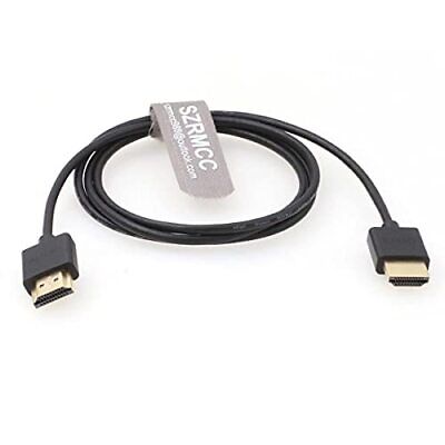High Speed 4K 2.0 60P HDMI-Compliant Thin Soft Cable for Z Cam E2 Tablet for ... SZRMCC - фотография #4