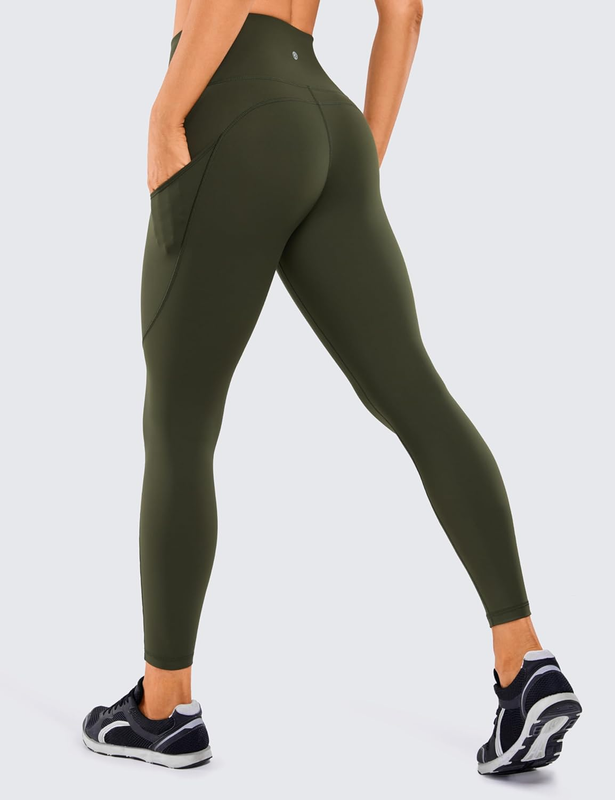 Women'S Naked Feeling High Waist Tummy Control Stretchy Sport Running Leggings w Does not apply - фотография #2