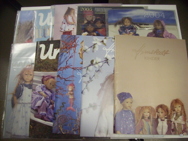 ANNETTE HIMSTEDT DOLL & CLUB CATALOGS Lot of 10 (2002-2006) Himstedt Puppen Kinder