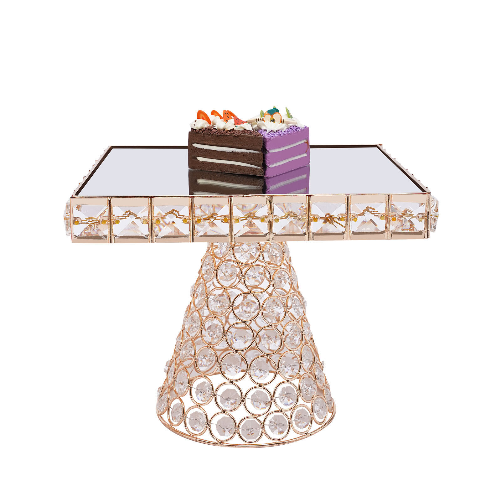 5pcs 3-tier Cake Plate Holder Crystal Dessert Display Stand For Birthday Decor  Unbranded N/A - фотография #10