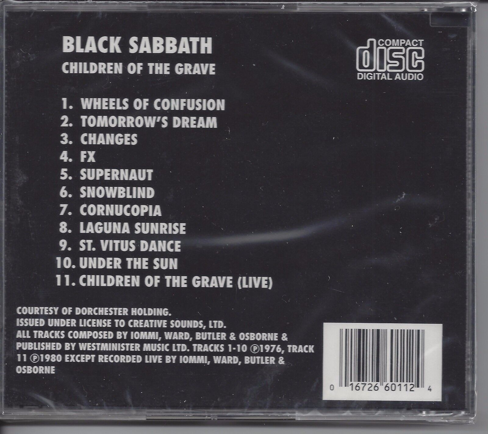 BLACK SABBATH ~ NEW SEALED 5 CD SET ~ OVER $70.00 VALUE !!!      Без бренда - фотография #6
