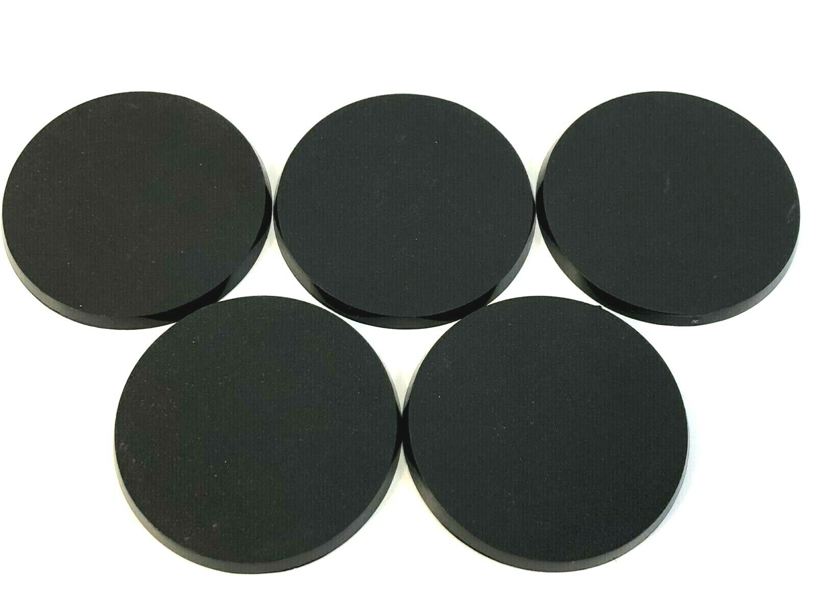 Lot Of 5 60mm Round Bases For Warhammer 40k & AoS Games Workshop Unbranded Does not apply