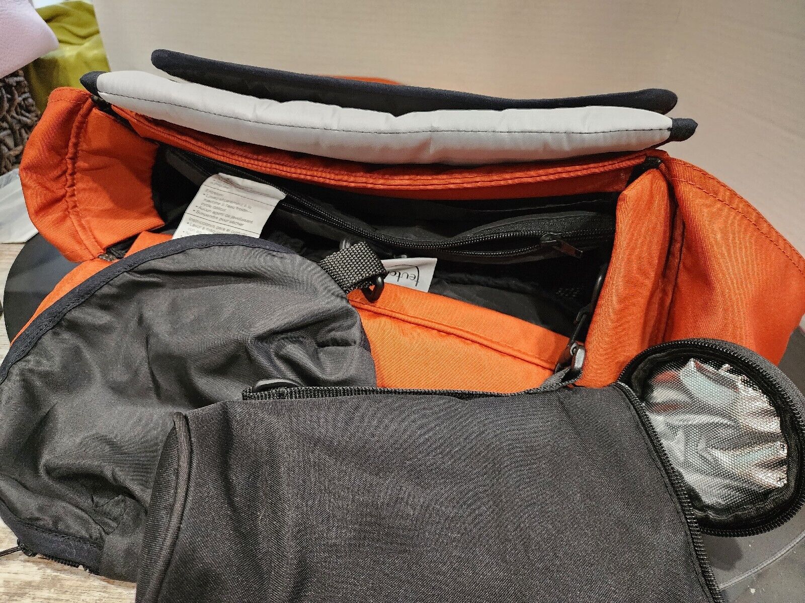 Teutonia Burnt Orange Diaper Bag Changer Bag New Insulator teutonia - фотография #3