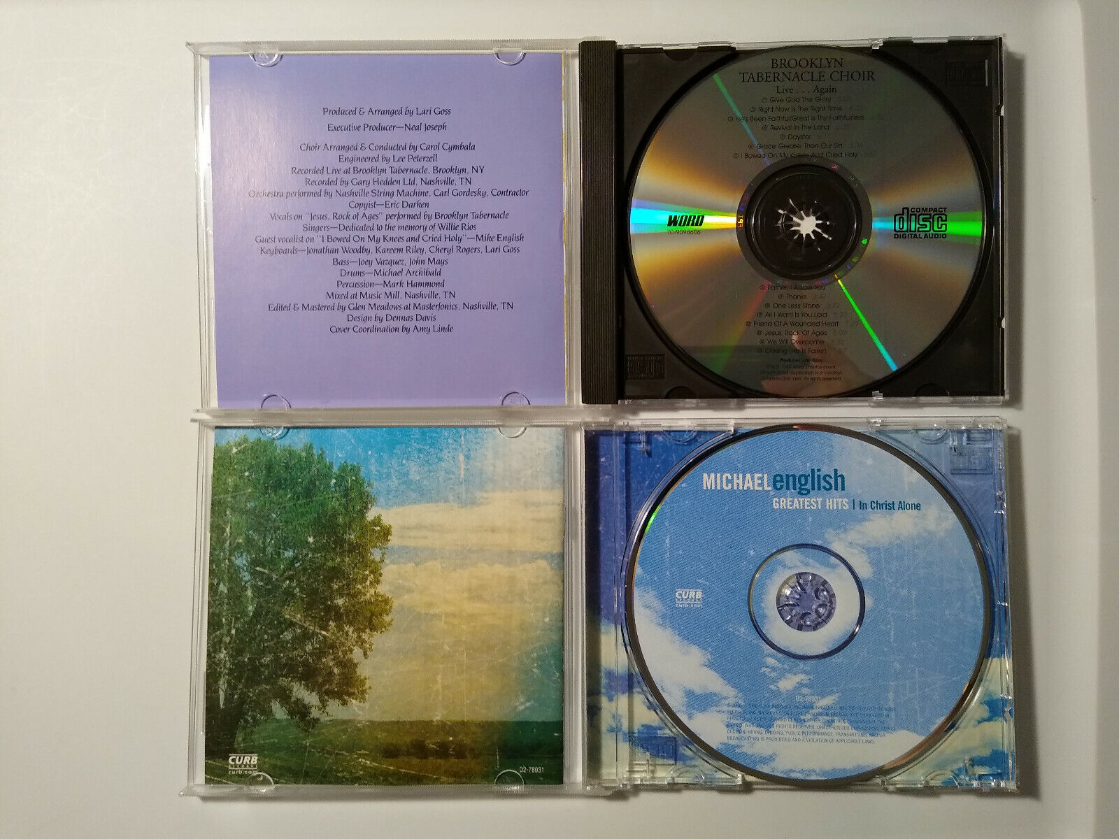 4 CD lot Michael English self-titled Hope Greatest Hits Brooklyn Tabernacle Choi Без бренда - фотография #10