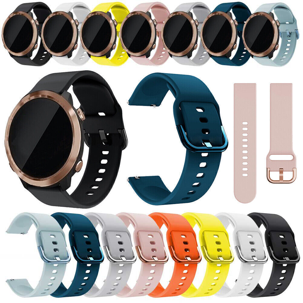 Silicone Loop Fitness Band Strap Quick Fit For Samsung Galaxy Watch Active2 44mm Unbranded Does not apply