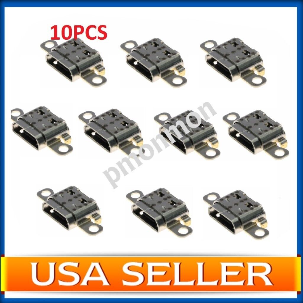Lot 10 USB Charging Power Port Dock for Amazon Kindle Fire 7 M8S26G 2019 9th USA Unbranded/Generic Does not apply