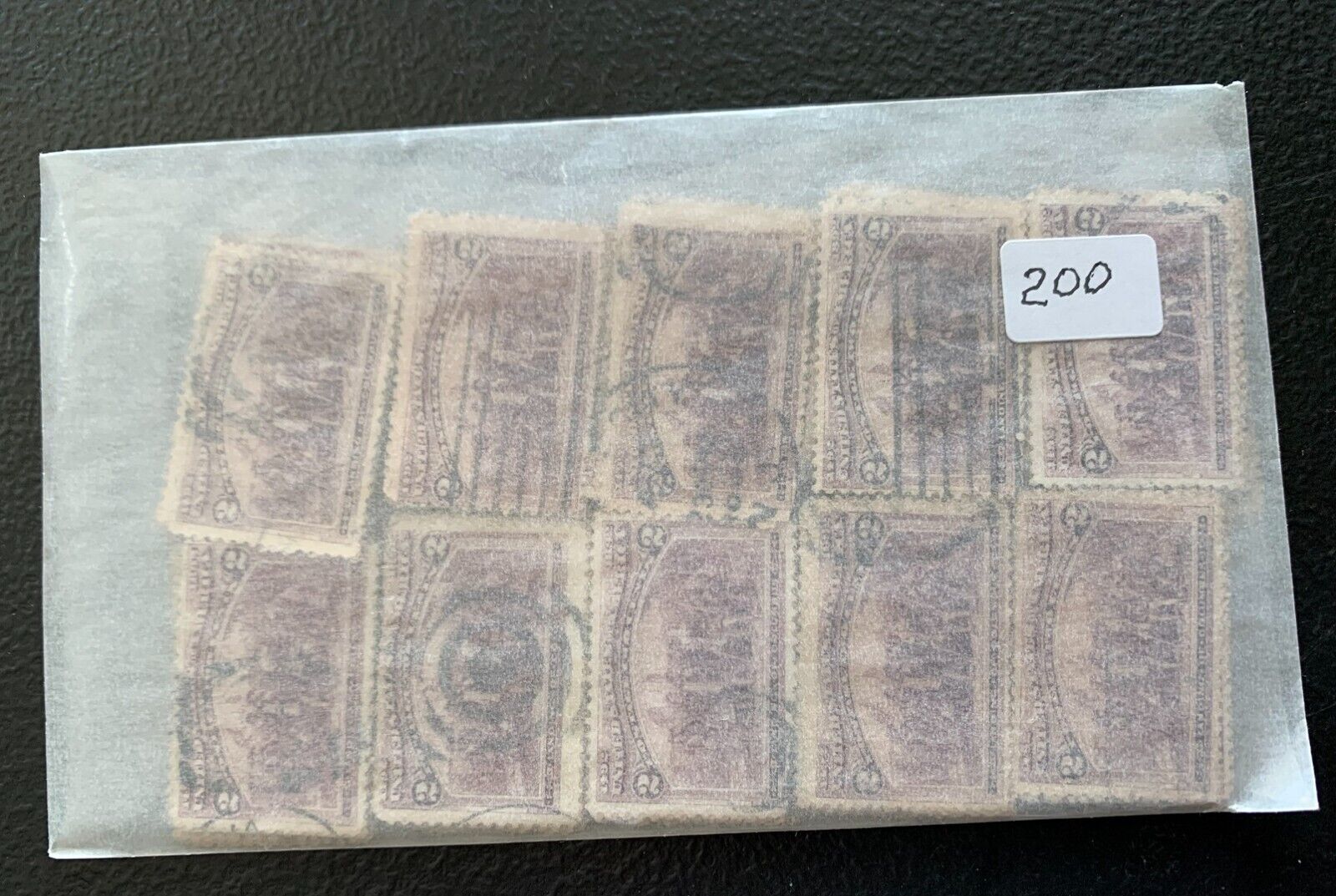 Lot of (200) UNSEARCHED 1892 2 cent Landing of Columbus Stamps #231 Fancy Cancel Без бренда