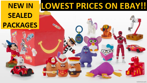 2019 McDonalds SURPRISE RETRO 40TH ANNIVERSARY Happy Meal Toys YOU PICK 1 OR SET Без бренда